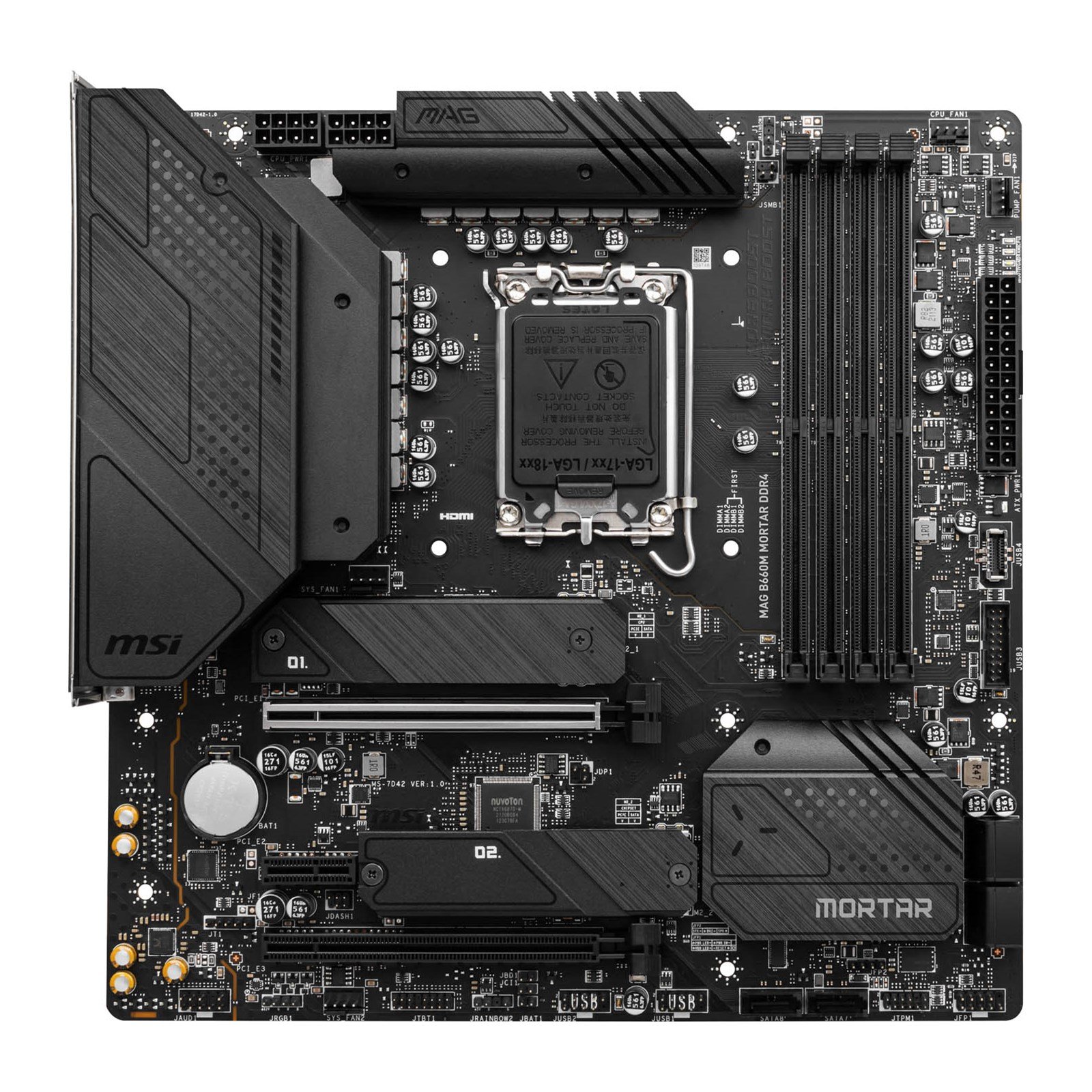 MSI MAG B660M MORTAR DDR4 Intel Motherboard